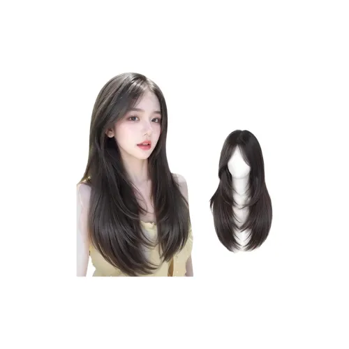 YOUXI Высококачественная Перука для Офиса LADY Натуральная Корректирующая Облегающий крой Повседневная Полная Набор Высокотемпературная Пряжа