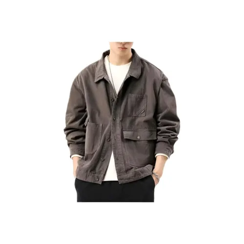 TONYBEAR Модный Нишевый Дизайн Рабочая Одежда Повседневная Стильная Куртка Мужская