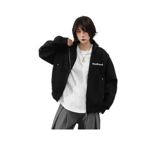 RiseBrand Черный Унисекс Свитшоты