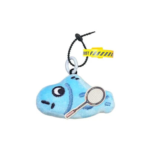 AIZIYUO Бадминтон Маленькая Синяя Рыбка Плюшевая Подвеска 8 см Высокая