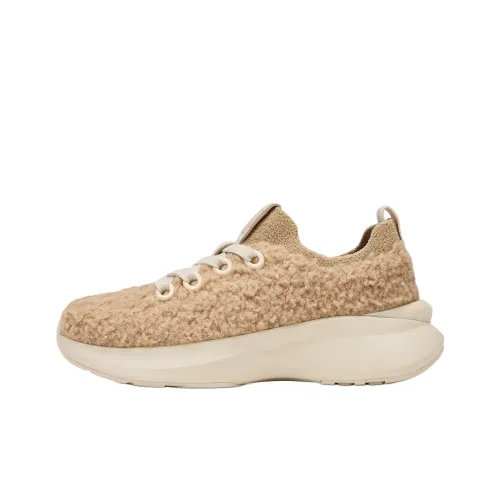 Allbirds Triple Fluff визуально увеличивает рост Низкий топ Повседневная обувь Женская Gobi Коричневый