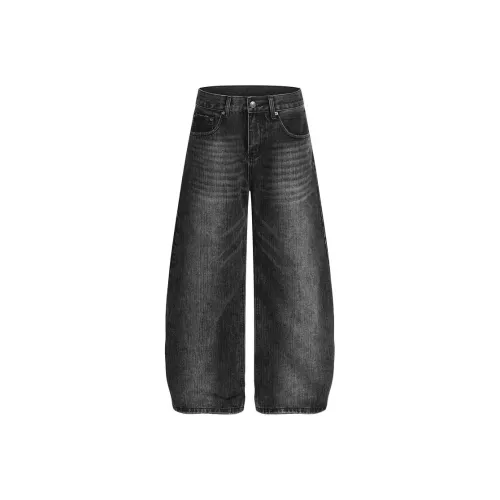 GOYN Черный Серый Цвет Мужские Джинсы