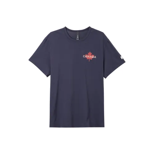 lululemon Team Canada CPC T Рубашка Мужская Atmospheric Фиолетовый