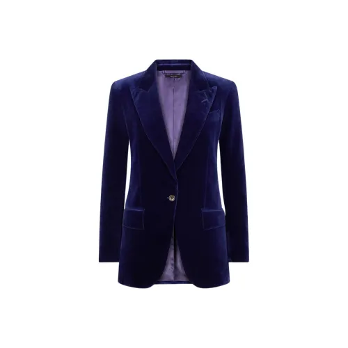 TOM FORD Фиолетовый Синий Женские Деловые Костюмы