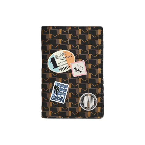 Moynat Холст Passport HOLDER Унисекс Золото Черный