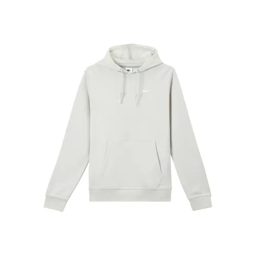 Nike Толстовка Мужской Светлый костный Белый
