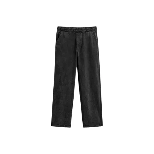 ZARA Темно-серые Мужские Повседневные Штаны