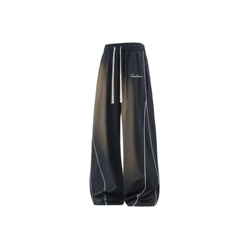 NHIM Black Unisex Casual Pants NHIM Черные Унисекс Повседневные Штаны