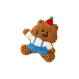 Комбинезоны Медведь Кукла Брелок Ожерелье Стиль 10,5 см