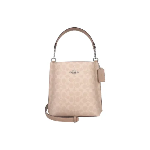 COACH Mollie Сумка из искусственной кожи сумка через плечо сумка среднего размера женская молочно-чайного цвета