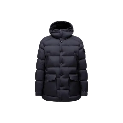Moncler Bretagne с капюшоном короткий пуховик мужской