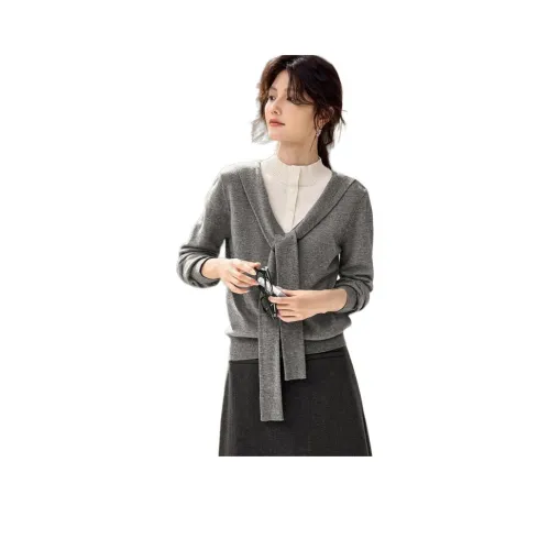 XWI Серые оттенки и Белый Женский Трикотаж