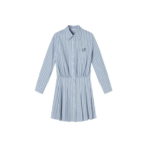 XIANGYING Длинное платье с длинными рукавами женское