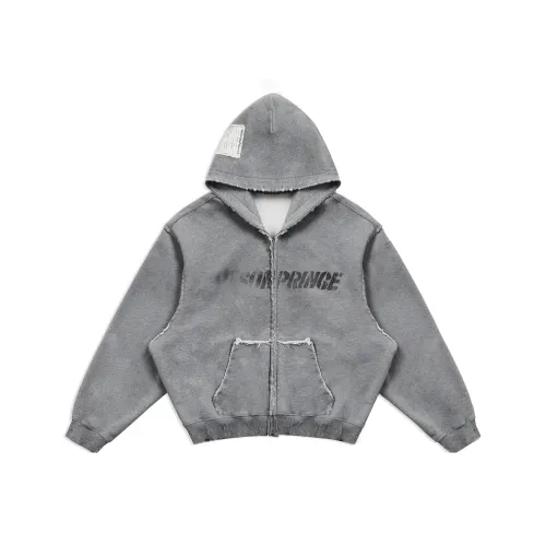 MASONPRINCE Серый Свободный крой Унисекс Свитшоты