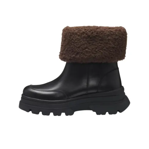 Hugo Boss Короткие Сноубутсы Женские Черные