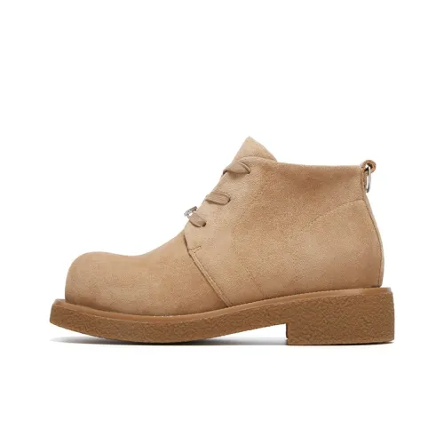 OSITA RED Короткий Мартин Ботинок Женские Хаки