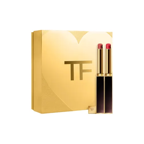 TF Ultra Fine Tube Nourishing Помады Сатин Лустер Легко Смесь Естественный 0,9г+0,9г
