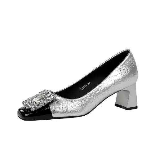 Dunnu Туфли Мэри Джейн с узким каблуком женские