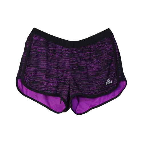 Adidas Purple Women's Athletic Shorts Adidas Фиолетовые Женские Спортивные Шорты