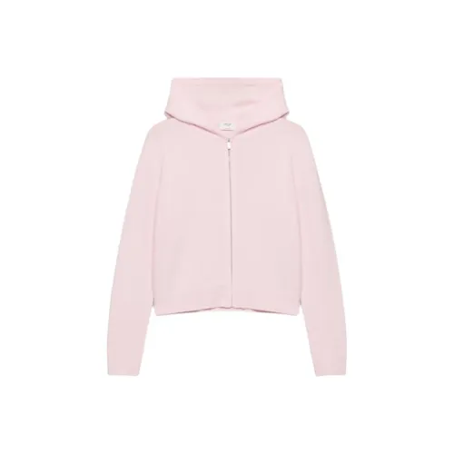 ARITZIA FW25 Essential Кашемир С капюшоном ZIP UP Кашемир Свитер Женские