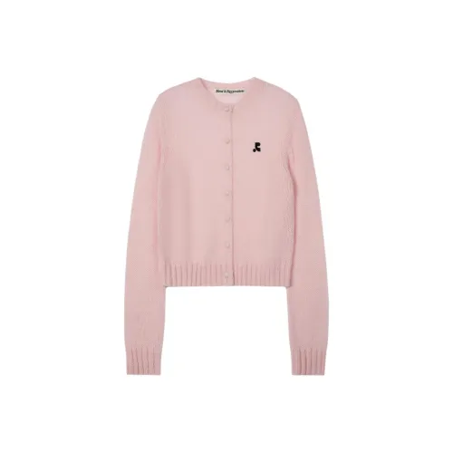 Rest Recreation FW25 Пуговица Hole KNIT Кардиган Трикотаж Женские