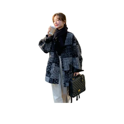 MEXICAN Бархат Feel Пальто Женское