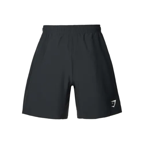 GYMSHARK Спортивные шорты Мужские Черные