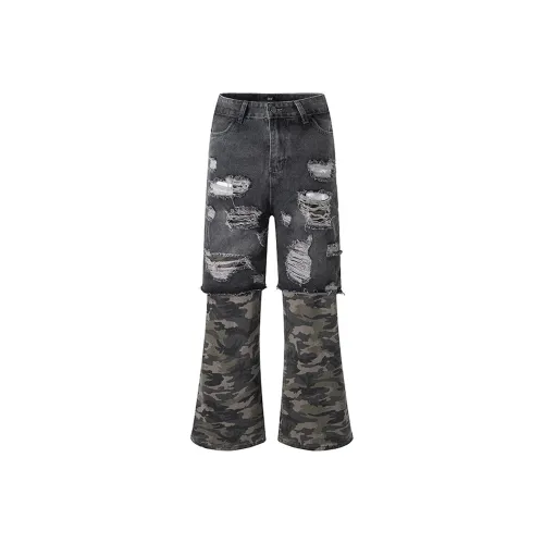 A02 Черный Унисекс Джинсы