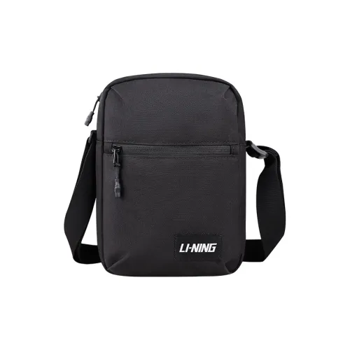 Лайнер Полиэстер Сумка через плечо Мужской Стандартный Черный