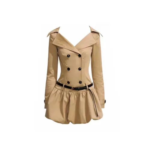 PUREIDOL Длинное платье с длинными рукавами женское