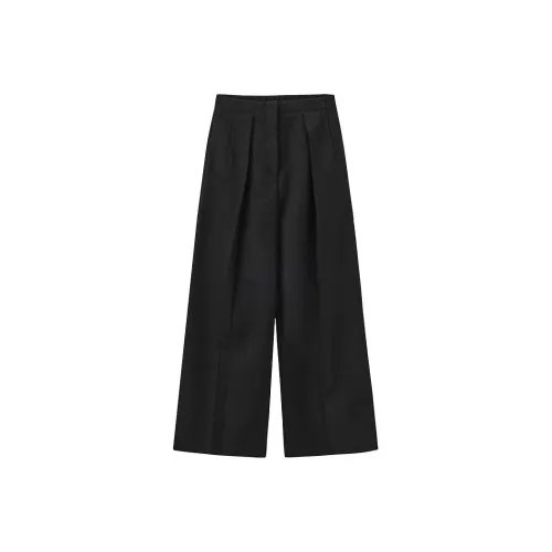 CUBIC Черные Женские Повседневные Штаны