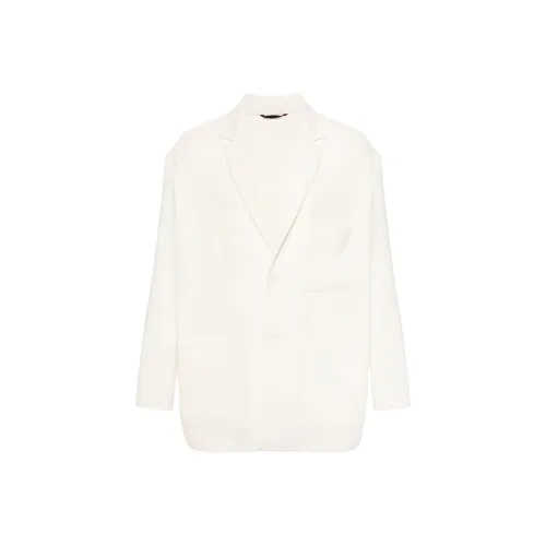 AMANI SS24 Бизнес Костюм Пальто Мужской Белый