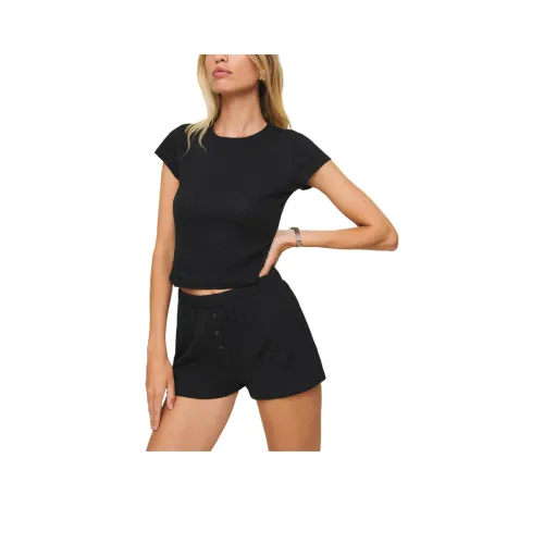 REFORMATION GISELLE Pointelle KNIT Двухкомпонентный Повседневный Костюм Женский