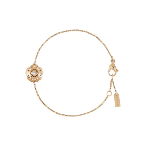 CHANEL Браслет Extrait De Camélia Розовое Золото 18 Карат, Бриллиант