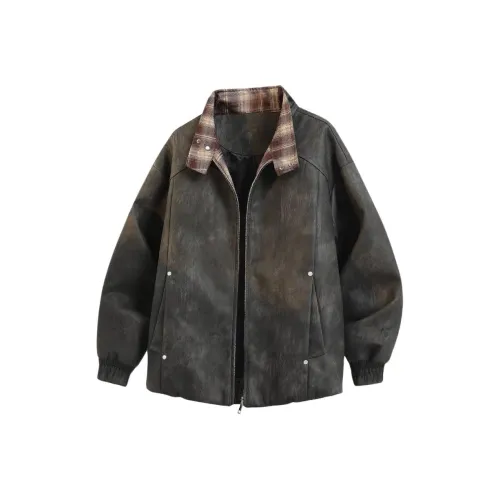 Хлопок Унисекс Куртки