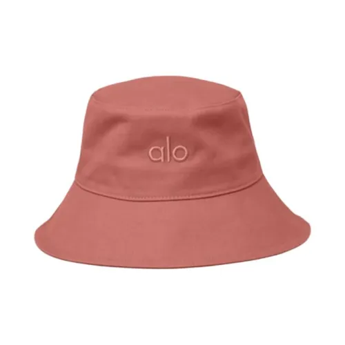 Alo Yoga Cotton Bucket Hats Унисекс Красный Коричневый