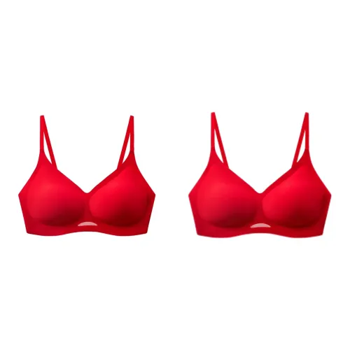 MADALLO 2 упаковки красные женские бюстгальтеры