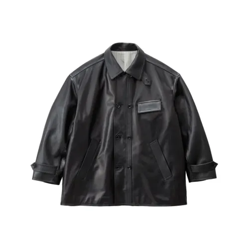 Graphpaper FW25 Sheep Leather Corbusier Jacket Men's