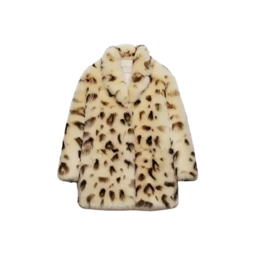 PRADA Айвори Черный Женские Меховые изделия