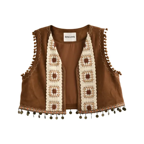 SNBL Коричневый Женский жилет