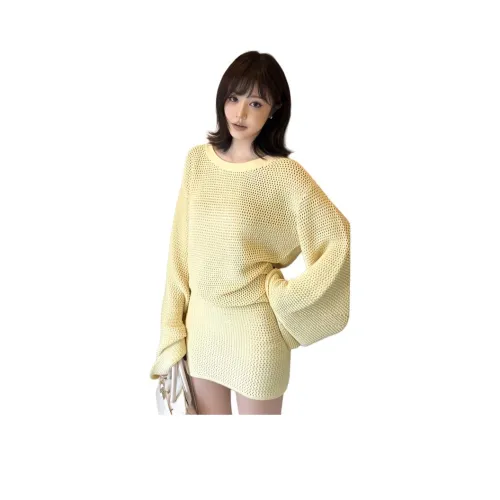 GORGEOUSIDEA Длинное платье с длинными рукавами женское