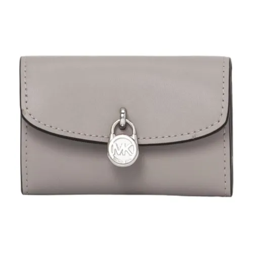 MICHAEL KORS Lyra Тридцать процентов Дизайн Кошелек Экстра малый Женский Жемчужно-серый