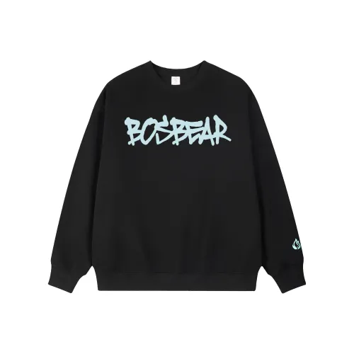 BOS BEAR Свитшот с круглым вырезом Унисекс