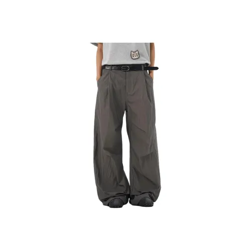 PVPVPV Темно-коричневый унисекс повседневные штаны