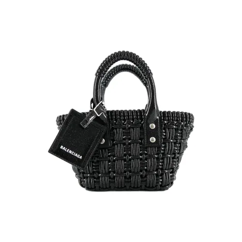 Balenciaga Bistro Полиуретан Сумка через плечо Сумка Extra Mini Женская Черная