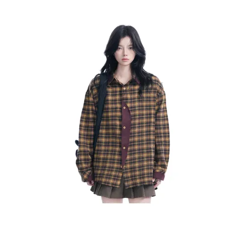 PISYPOX Желтая Унисекс Рубашка