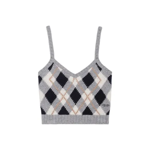 PRADA Серый Женский Топ