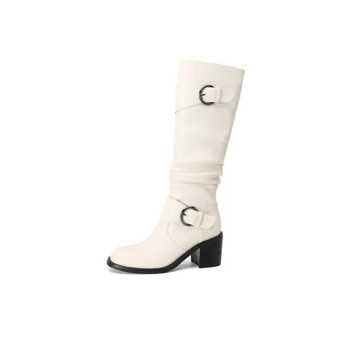 JOSINY Колено Высокие сапоги Ecru Женские
