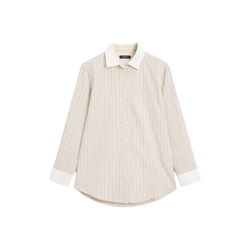 Massimo Dutti Желтые Женские Рубашки