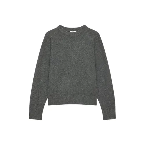 ARITZIA FW25 Essential Кашемир Relaxed Crew Свитер Кашемир Свитер Женские